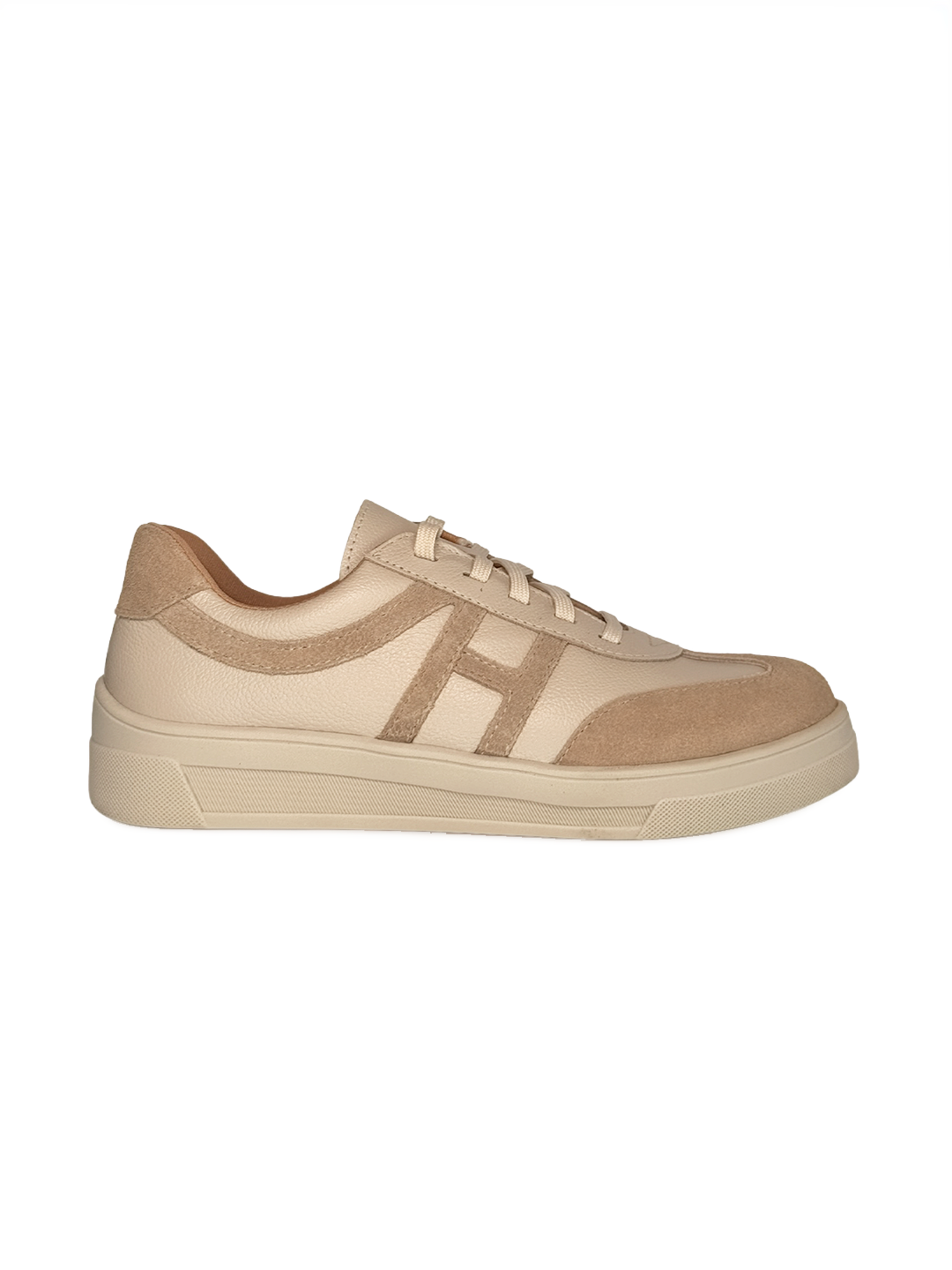 TÊNIS CAMILLE COURO OFF WHITE