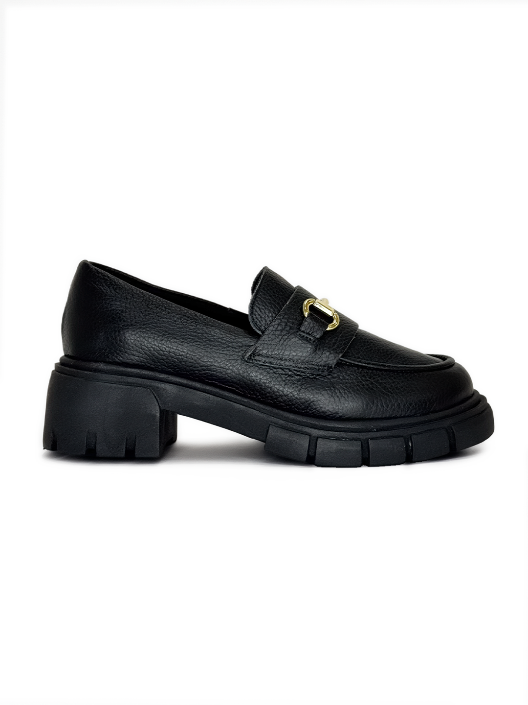 MOCASSIM TRATORADO CHARLOTE PRETO