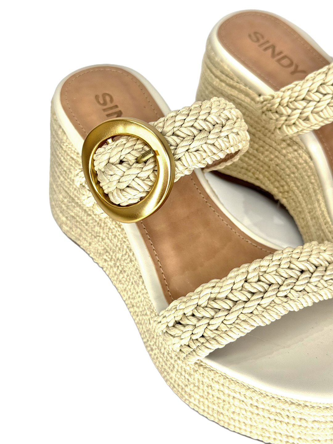 TAMANCO PLATAFORMA ÍRIS OFF WHITE