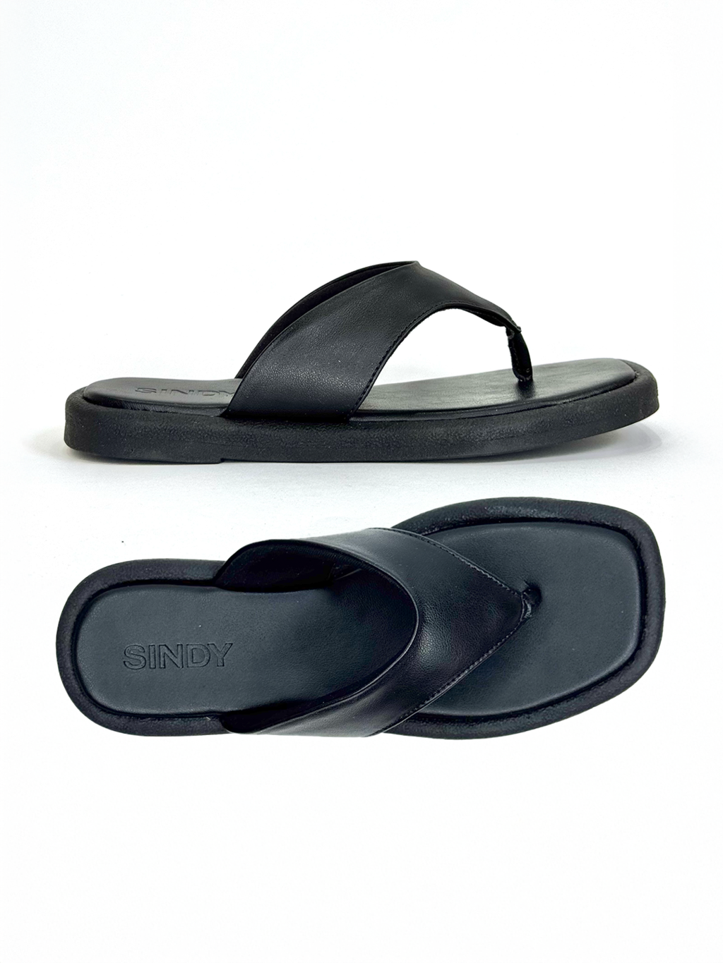 CHINELO FLATFORM LUNA PRETO
