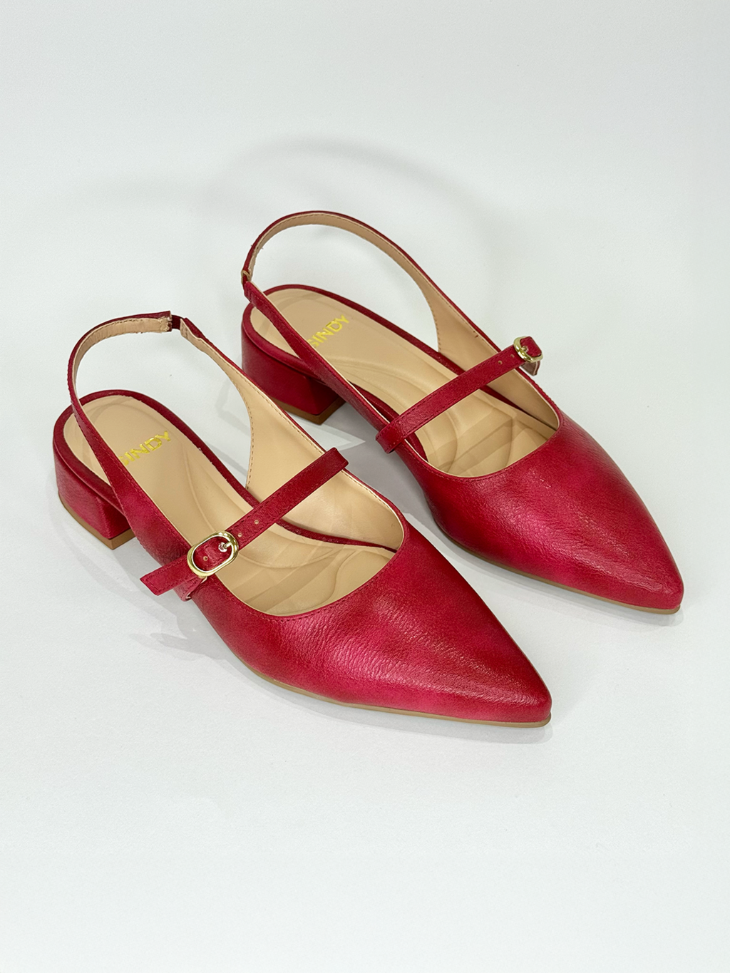 SLINGBACK VALENTINA VERMELHO