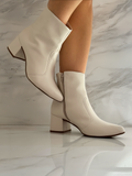 BOTA SOFIA OFF WHITE