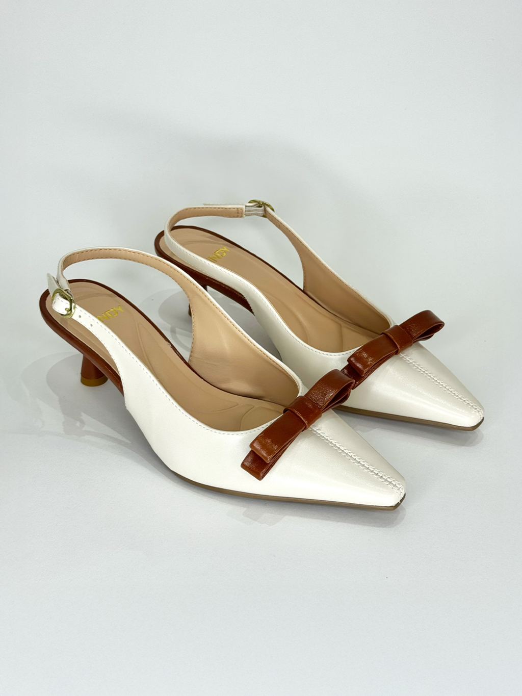 SLINGBACK ANASTASIA OFF WHITE