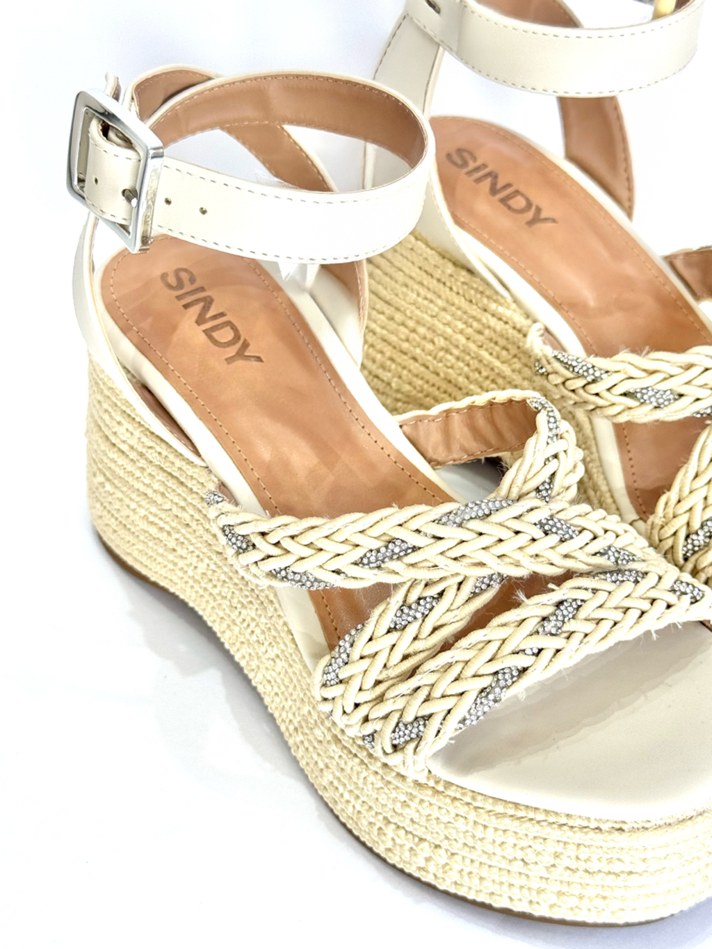 SANDÁLIA PLATAFORMA MAYA OFF WHITE