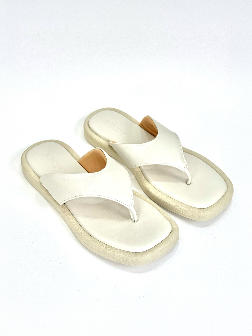 CHINELO FLATFORM LUNA OFF WHITE