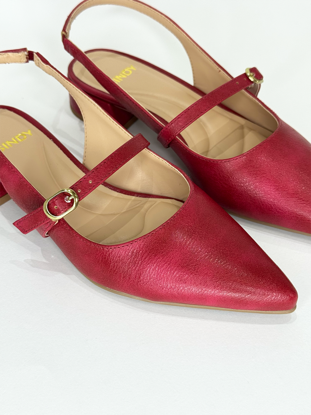 SLINGBACK VALENTINA VERMELHO