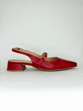 SLINGBACK VALENTINA VERMELHO